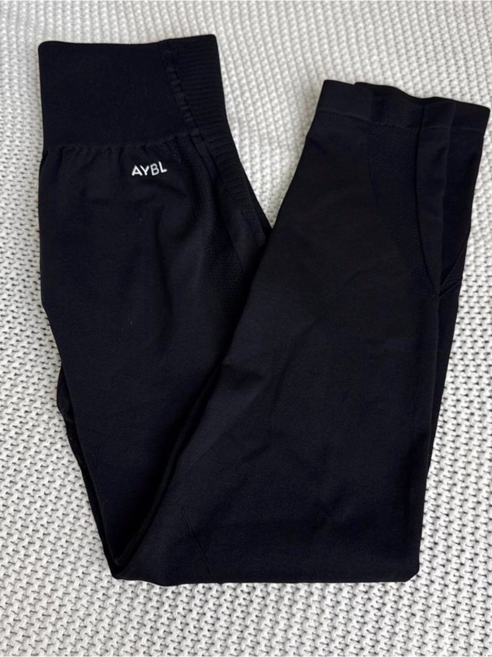 AYBL Kids Seamless Black Leggings